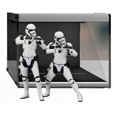 HOLOGRAM BUNDLE: 1/9 7″ FIGURES PROJECTOR + STORMTROOPER ARTFX+ STATUE 2-PACK