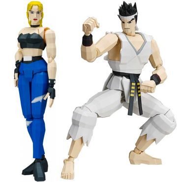 Figma: Virtua Fighter Sarah Bryant & Akira Yugi Bundle (2P Color Ver)