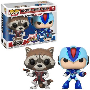 Pop! Games: Marvel Vs. Capcom - Rocket Vs Mega Man 2 pack