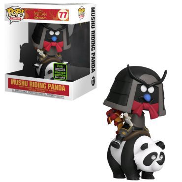 Pop Rides! Disney: Mulan- Mushu on Panda (ECCC Exc)
