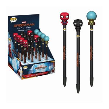 Pen Toppers! Spider-Man Far From Home (4pc)