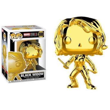 Pop! Marvel: MS 10 - Black Widow (Chrome)