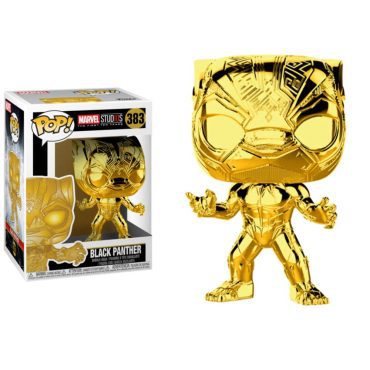 Pop! Marvel: MS 10 - Black Panther (Chrome)