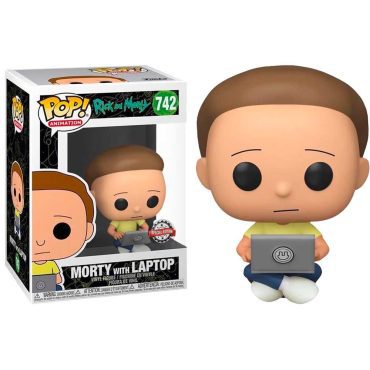 Pop! Animation: Rick and Morty- Mortyw/Laptop (Exc)
