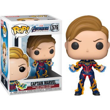 Pop! Marvel: Avengers Endgame - Captain Marvel w/Haircut
