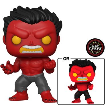 Pop! Marvel: Hulk - Red Hulk w/ Chase (GW)(Exc)