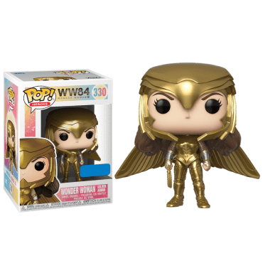 Pop! DC: Wonder Woman 1984- Wonder Woman Gold Wide Wing (MT)(Exc)