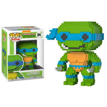 Pop! Movies: Teenage Mutant Ninja Turtes- 8-Bit Leonardo