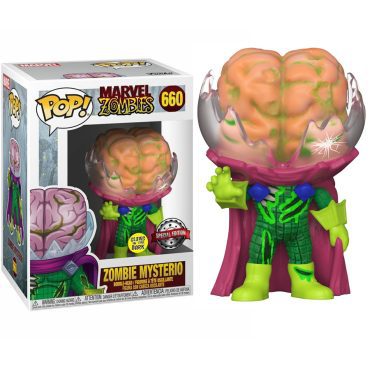 Pop! Marvel: Marvel Zombies- Mysterio (GW)(Exc)