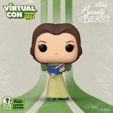 Pop! Disney: Beauty & The Beast 30th Anniversary- Belle in Green Dress w/Book (ECCC Exc)