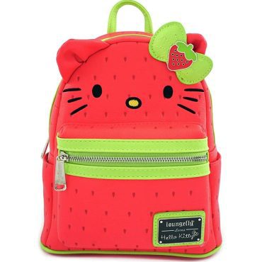 Loungefly! Leather: Sanrio- Hello Kitty Strawberry