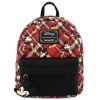 Loungefly! Leather: Disney- Mickey Mouse Twill