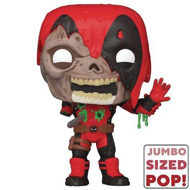 Pop Jumbo! Marvel: Zombies - Deadpool Zombie 10 inch (Exc)