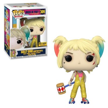 Pop! DC: Birds of Prey- Harley Quinn (Boobytrap Battle)(Exc)