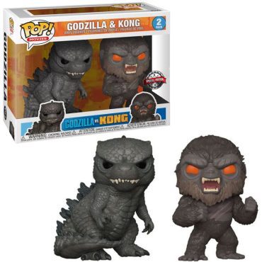 Pop! Movies: Godzilla Vs Kong 2 pack (Exc)