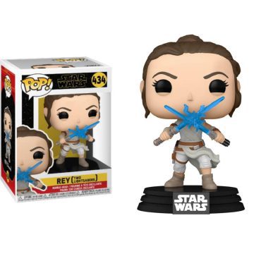 Pop! Star Wars: Rey w/2 Light Sabers