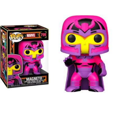 Pop! Marvel: Magneto (Blacklight)(Exc)