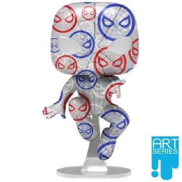Pop! Artist Series: Patriotic Age - Spider-Man w/ case (Exc)
