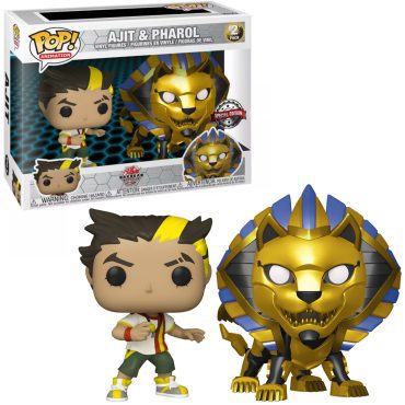 Pop! Animation: Bakugan- Ajit and Pharol 2 pack (Exc)(MT)