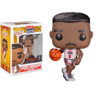 Pop! NBA: Legends - David Robinson (1992 Team USA White Uni) (Exc)