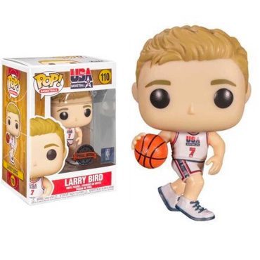 Pop! NBA: Legends - Larry Bird (1992 Team USA White Uni) (Exc)