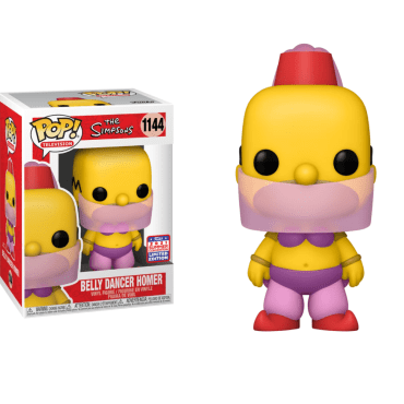 Pop! Tv: Simpsons- Belly Dancer Homer (SDCC'21)