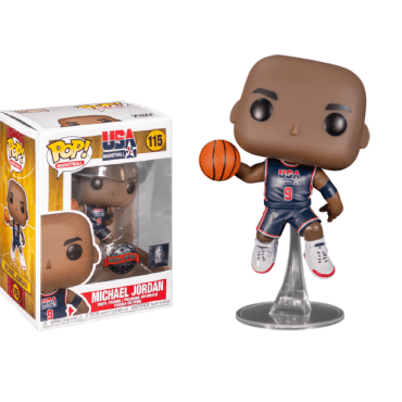 Pop! NBA: Legends- Michael Jordan (1992 Team USA Navy ) (Exc)