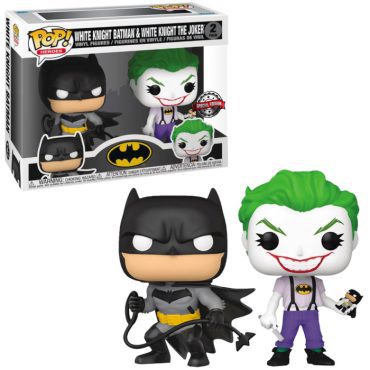 Pop! DC: White Knight Batman & Joker 2 pack (Exc)