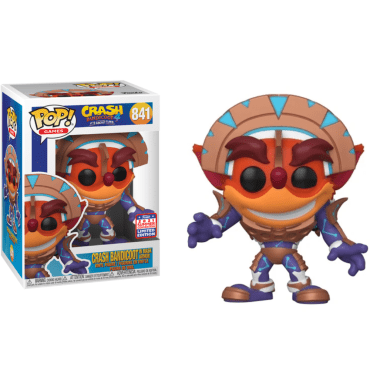 Pop! Games: Crash Bandicoot- Crash in Mask Armor (MT) (SDCC'21)