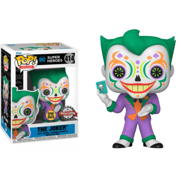Pop! DC: Dia De Los- Joker (GW)(Exc)