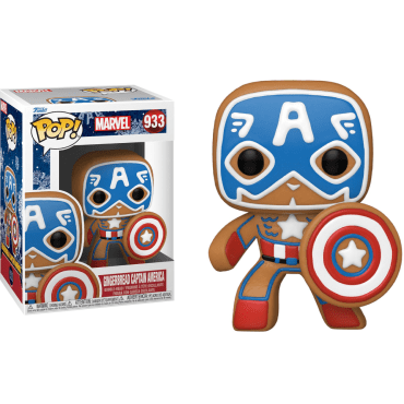 Pop! Marvel: Holiday - Captain America