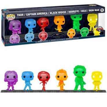 Pop! Artist Series: Infinity Saga - 6 pack Avengers (Exc)