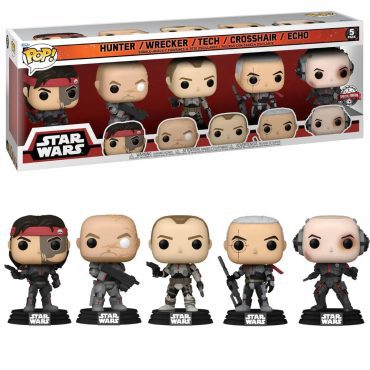 Pop! Star Wars : (The Bad Batch) 5 pack (Exc)