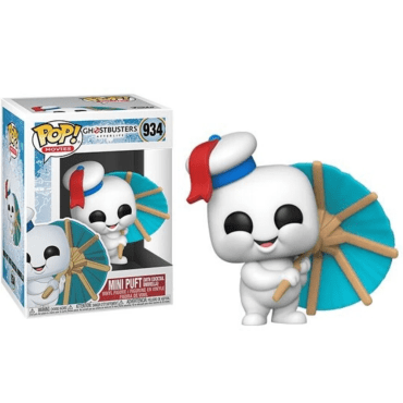 Pop! Movies: Ghostbusters Afterlife- Mini Puft w/ Cocktail Umbrella