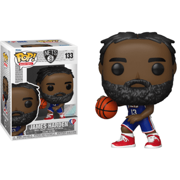 Pop! Basketball: NBA Nets James Harden (City Edition 2021)