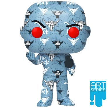 Pop! Artist Series: WWE- The Rock w/ case (Exc)