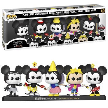 Pop! Disney: Minnie Mouse 5 pack (Exc)