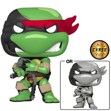 Pop! Comics: Teenage Mutant Ninja Turtles- Michelangelo w/Chase (B&W)(Exc)