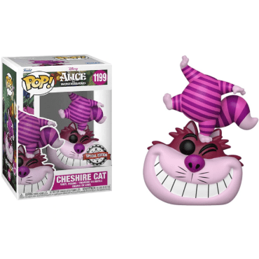 Pop! Disney: AiW- Cheshire Cat Standing on Head w/ (Exc)
