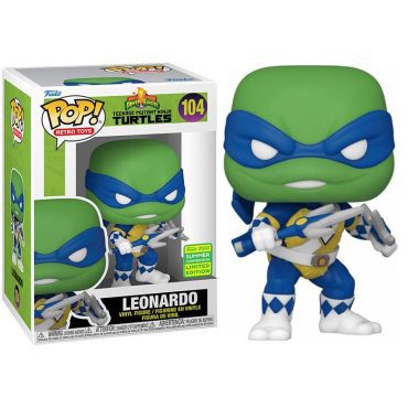 Pop! Movies: TMNT x MMPR- Leonardo (SDCC'22)