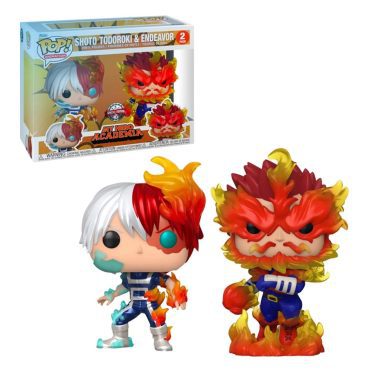 Pop! Animation: My Hero Academia- Endeavor & Todoroki 2pack (Exc)