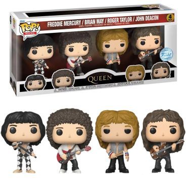 Pop! Rocks: Queen 4 pack (Exc)