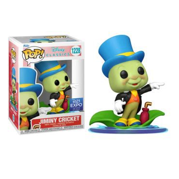 Pop! Disney: Classic - Jiminy Cricket on Leaf (D23 Expo)