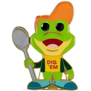 Enamel Pin! Ad Icons: Honey Smacks - Dig Em’ Frog