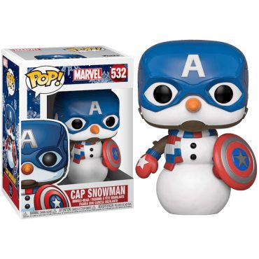 Pop! Marvel: Holiday - Captain America