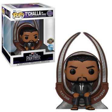 Pop Deluxe! Marvel: Black Panther - T’Challa On Throne (Exc)