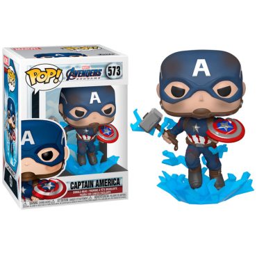 Pop! Marvel: Avengers Endgame - Captain America w/ Broken Shield