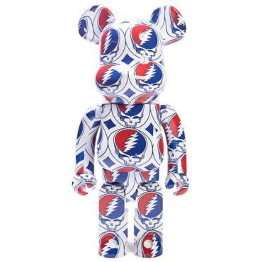 Bearbrick Grateful Dead (Steal Your Face) 1000％