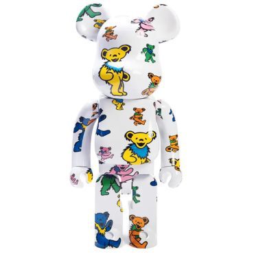 Bearbrick Grateful Dead (Dancing Bear) 1000％