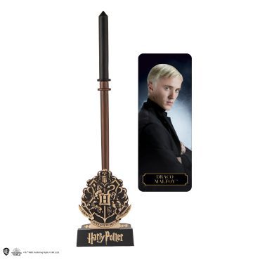 Cinereplica: Harry Potter Wand Pen with stand - Draco Malfoy